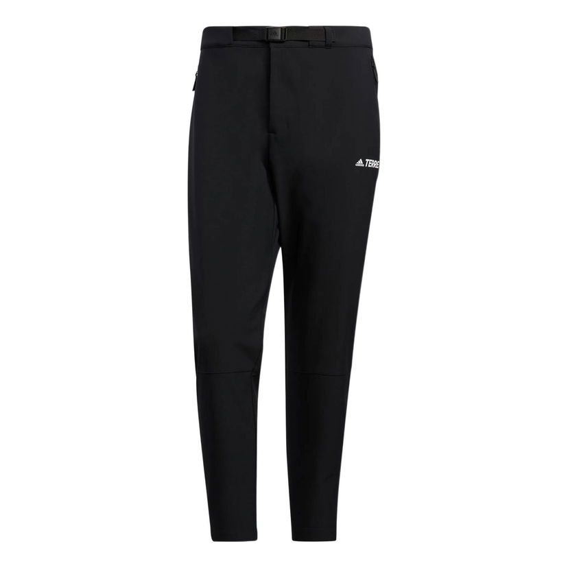 Cargo hlače adidas Performance Terrex Brushed Pants Crna | HM9717