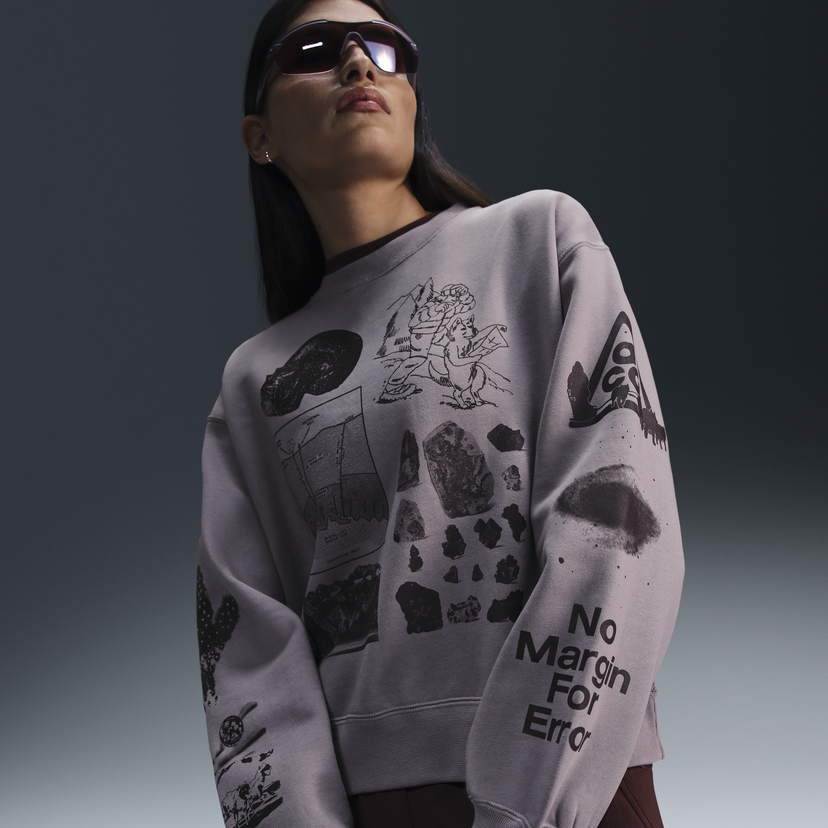 Dukserice Nike ACG ACG Tuff Fleece Therma-FIT Repel Crewneck Sweatshirt Siva | FV7329-226