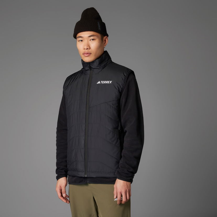 Prsluk adidas Performance Terrex Multi Climawarm Insulated Vest Crna | JD8403