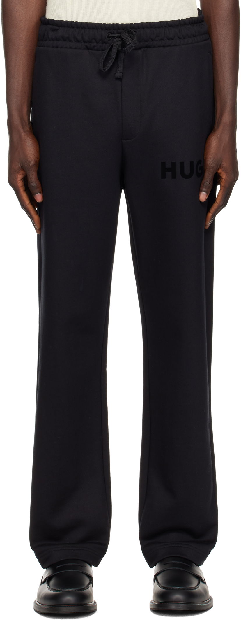 Trenirka BOSS Hugo Jersey Sweatpants Crna | 50529110