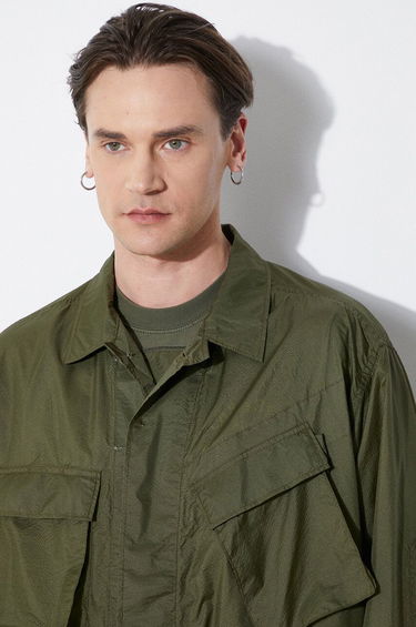 Jakna Engineered Garments Engineered Garments BDU Oversize Jacket Zelena | OR177.KD001, 4