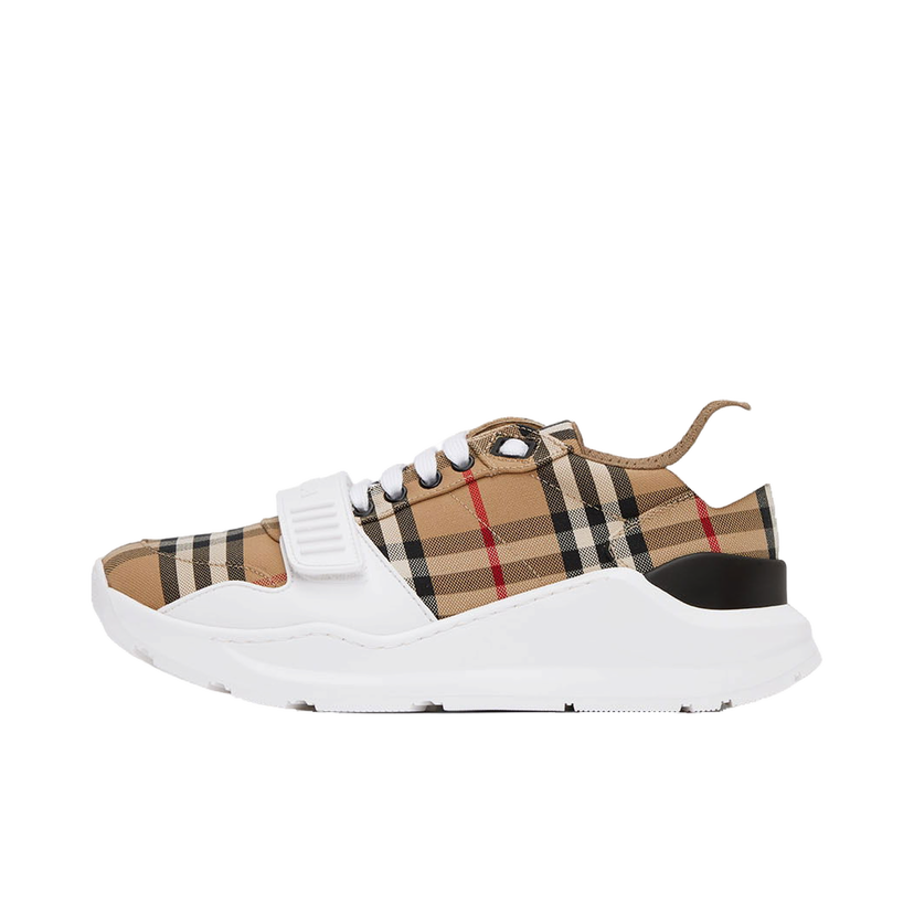 Tenisice i cipele Burberry Regis Sneakers 'White & Beige' Bež | 8048577