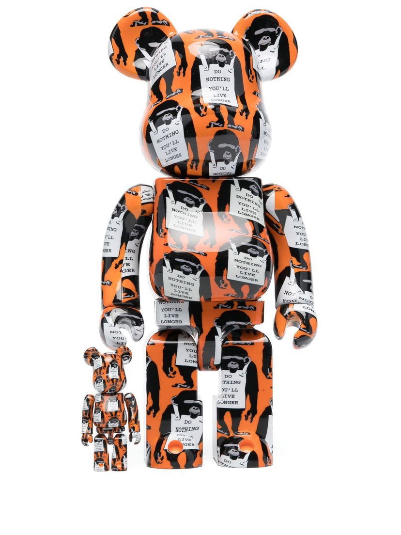 Kolekcionarsko Medicom Toy Brandalism Bearbrick toy set - Orange Višebojno | BXMDCBBMS40010018787253