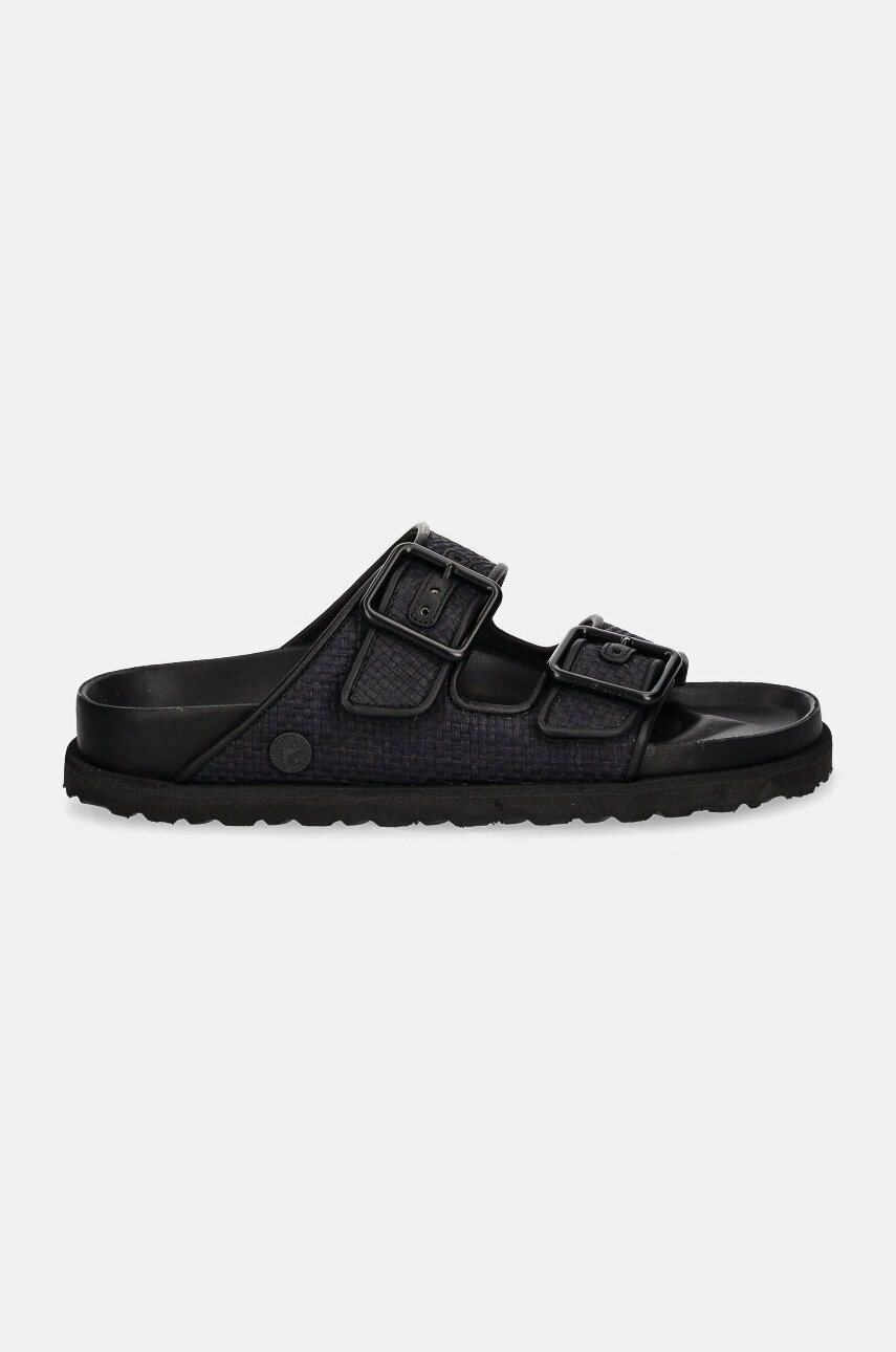 Tenisice i cipele Birkenstock Birkenstock 1774 Arizona Raffia Luxe Slides Crna | 1028834, 1
