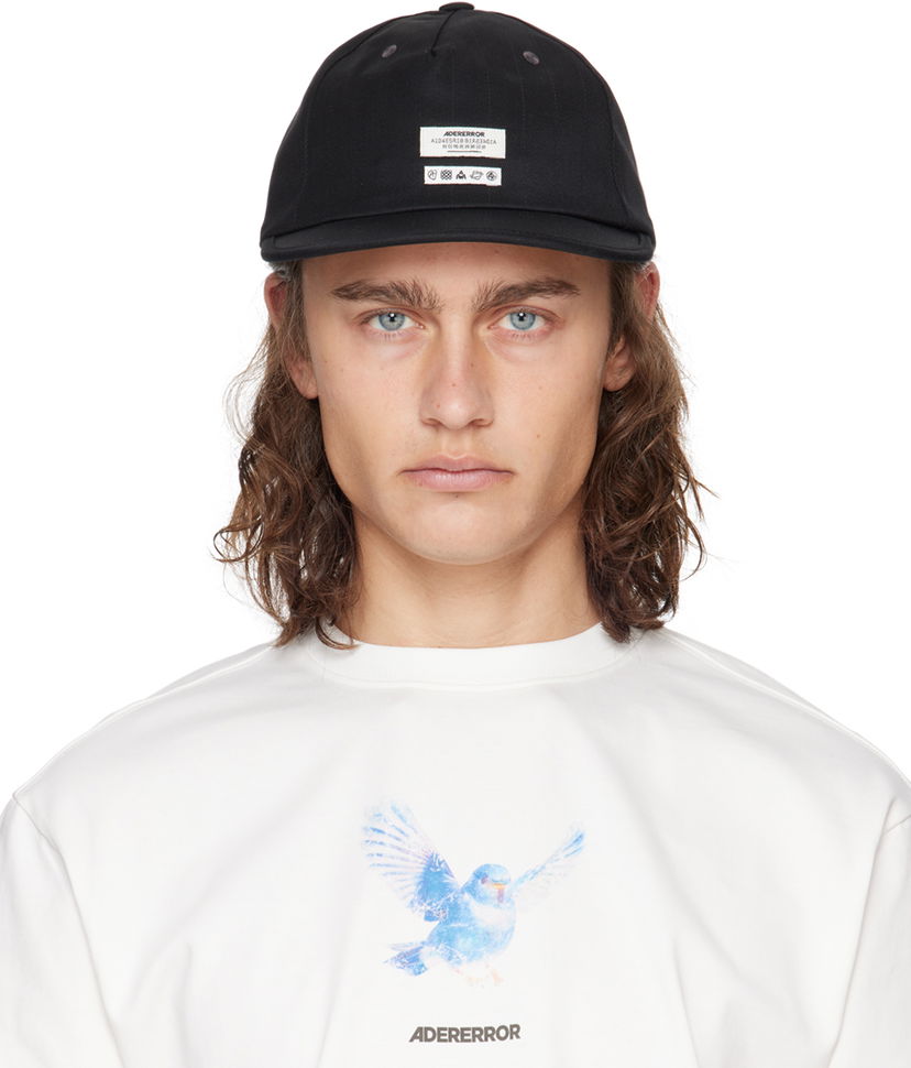 Kapa ADER ERROR Six-Panel Cap Crna | BN01SSHW0206BK