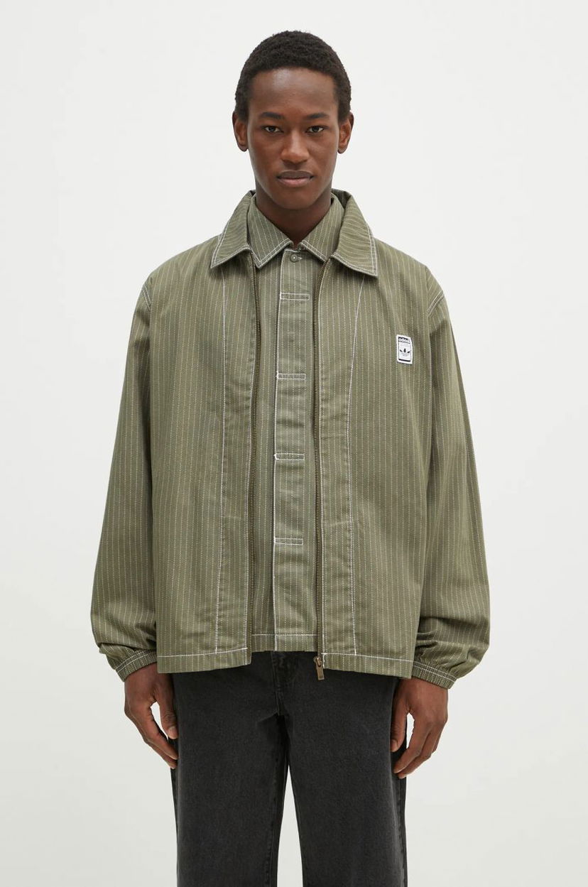 Vjetrovka adidas Originals Wabash Nylon Coach Jacket Zelena | JP4484