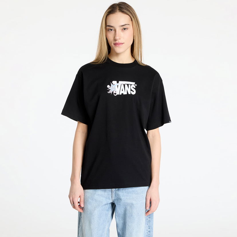 Majica kratkih rukava Vans Vans Vsuper Short Sleeve T-Shirt Crna | VN000M5DBLK1