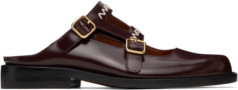 Odjeća Marni Marni Bambi 3.0 Loafers Tamnocrvena | SBMS010202 PS679