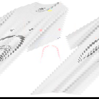 Majica kratkih rukava BAPE Classic Shark Graphic T-Shirt Bijela | 001TEK801003M-GRA, 1