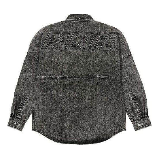 Košulja Palace Palace Bossy Back Logo Denim Shirt Crna | P20SHT008, 0