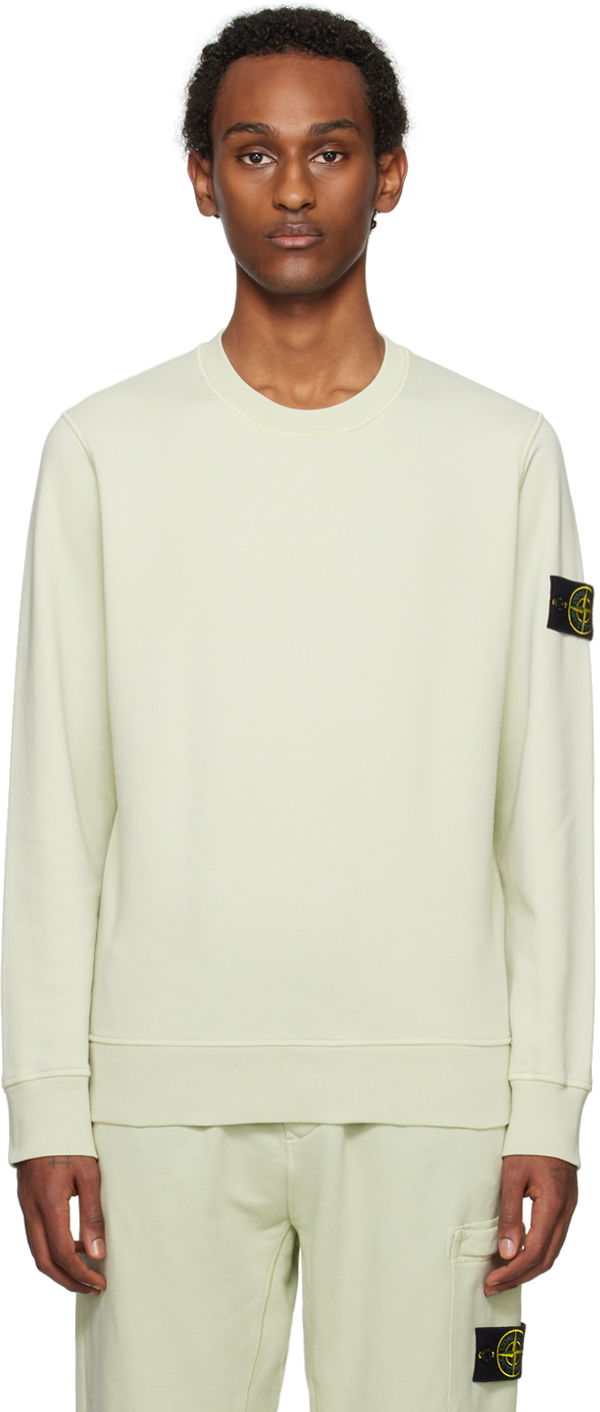 Dukserice Stone Island Patch Sweatshirt Bež | 801563051