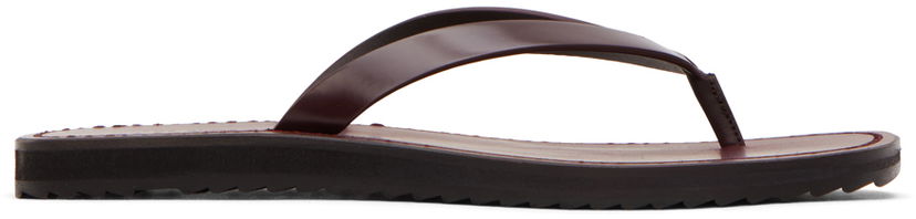 Odjeća The Row The Row City Sandals Tamnocrvena | F1388-L60