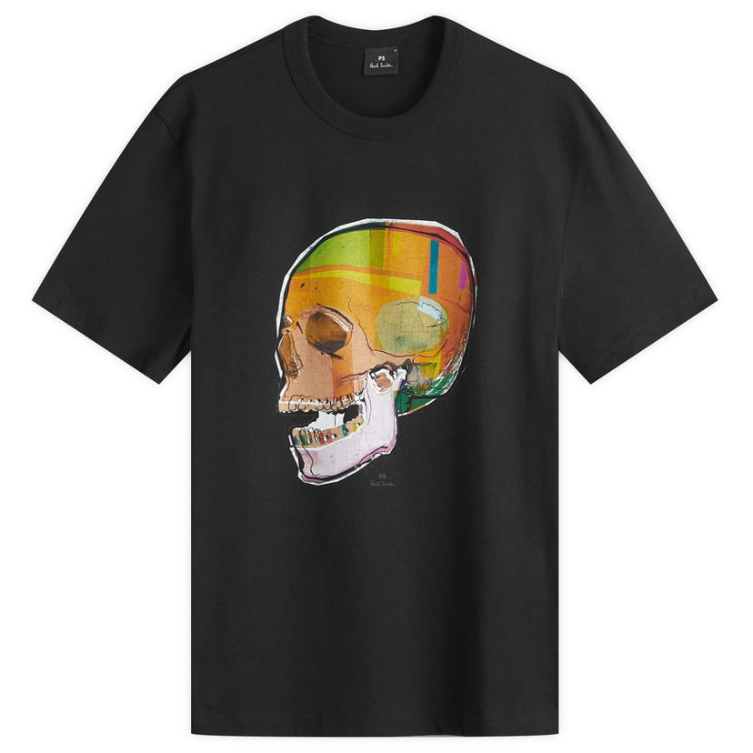 Majica kratkih rukava Paul Smith Paul Smith Angled Skull Graphic T-Shirt, Size Large Crna | M2R-220X-PP5119-79