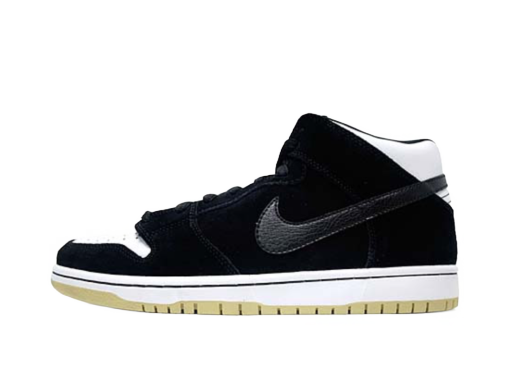 Tenisice i cipele Nike SB SB Dunk Mid Black White Gum Crna | 314383-013