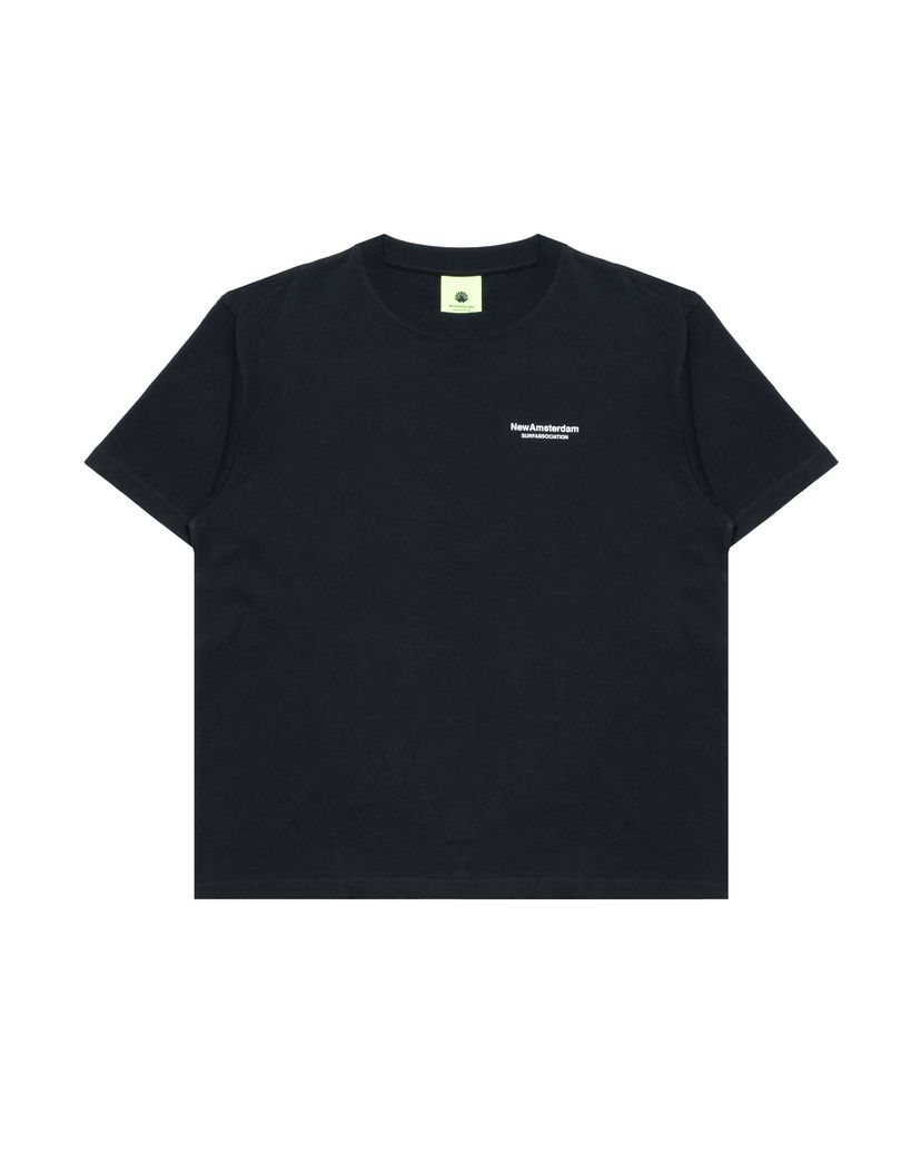 Majica kratkih rukava New Amsterdam Surf Association Surf Association Seal Logo Graphic T-Shirt Crna | 2501096001
