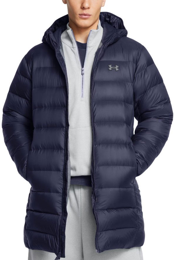 Pernata jakna Under Armour Legend Down Parka Hooded Jacket Tamnoplava | 1385839-410