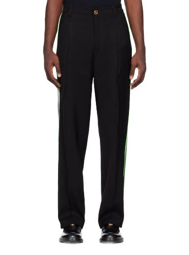 Hlače Versace Striped Crna | 1008113 1A06179