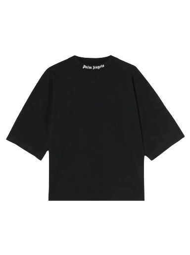 Majica kratkih rukava Palm Angels Classic Logo Over Tee Crna | PWAA023C99JER0011001