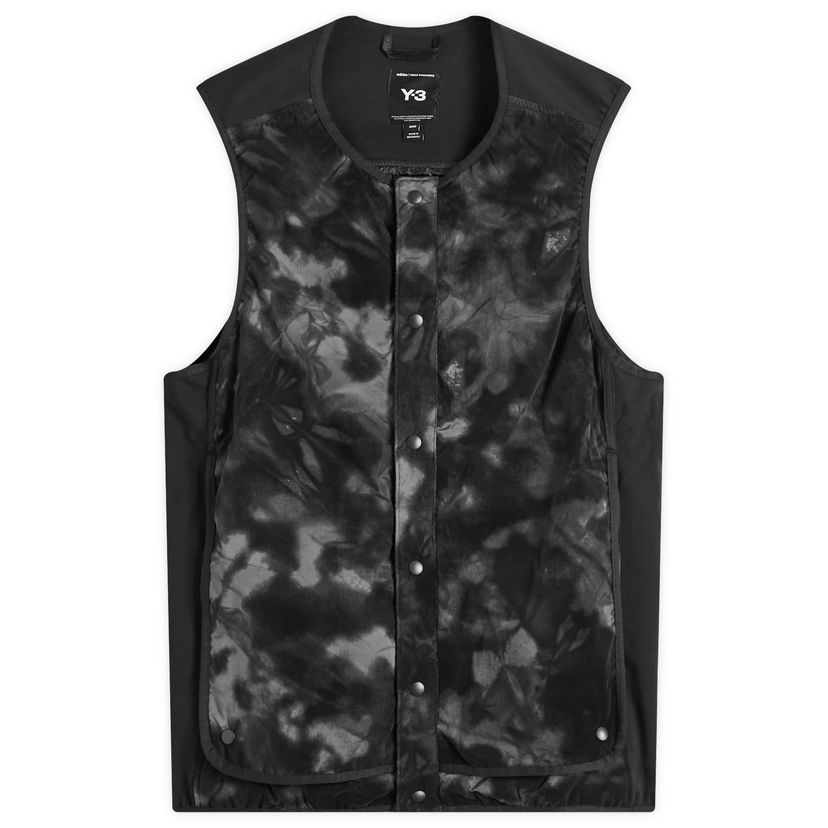 Prsluk Y-3 Flock Nylon Shell Crew Vest Siva | JI5647