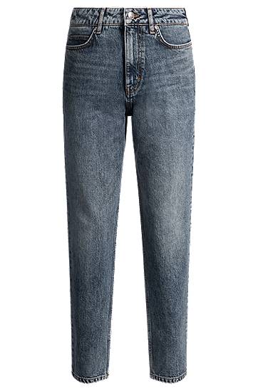 Jeans BOSS Tapered Mom Jeans Plava | 50530317