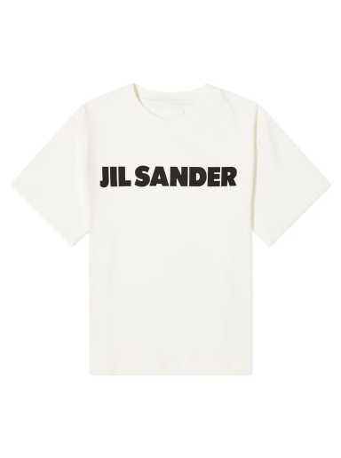 Majica kratkih rukava Jil Sander Logo Tee Bijela | J21GC0001-J45148-102