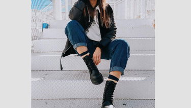 Tenisice i cipele Dr. Martens Jadon II Mono Platform Vegan W Crna | DM25310001, 2