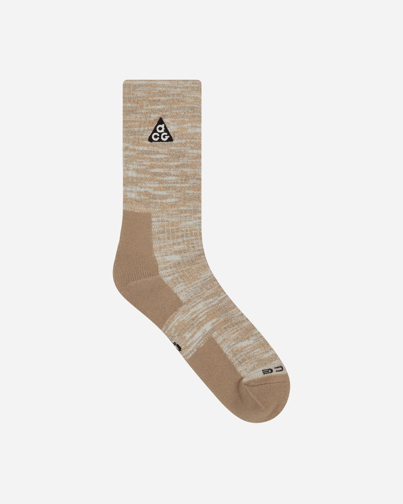 Donje rublje i čarape Nike ACG Everyday Cushioned Crew Socks Light Bone Bež | FB3341-072