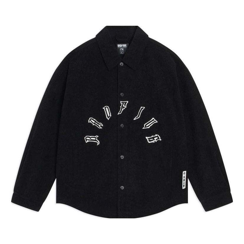 Jakna Li-Ning BadFive Corduroy Jacket Crna | AFDT051-5