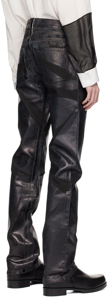 Jeans Helmut Lang Helmut Lang Foiled Jeans Crna | O01DM206, 2