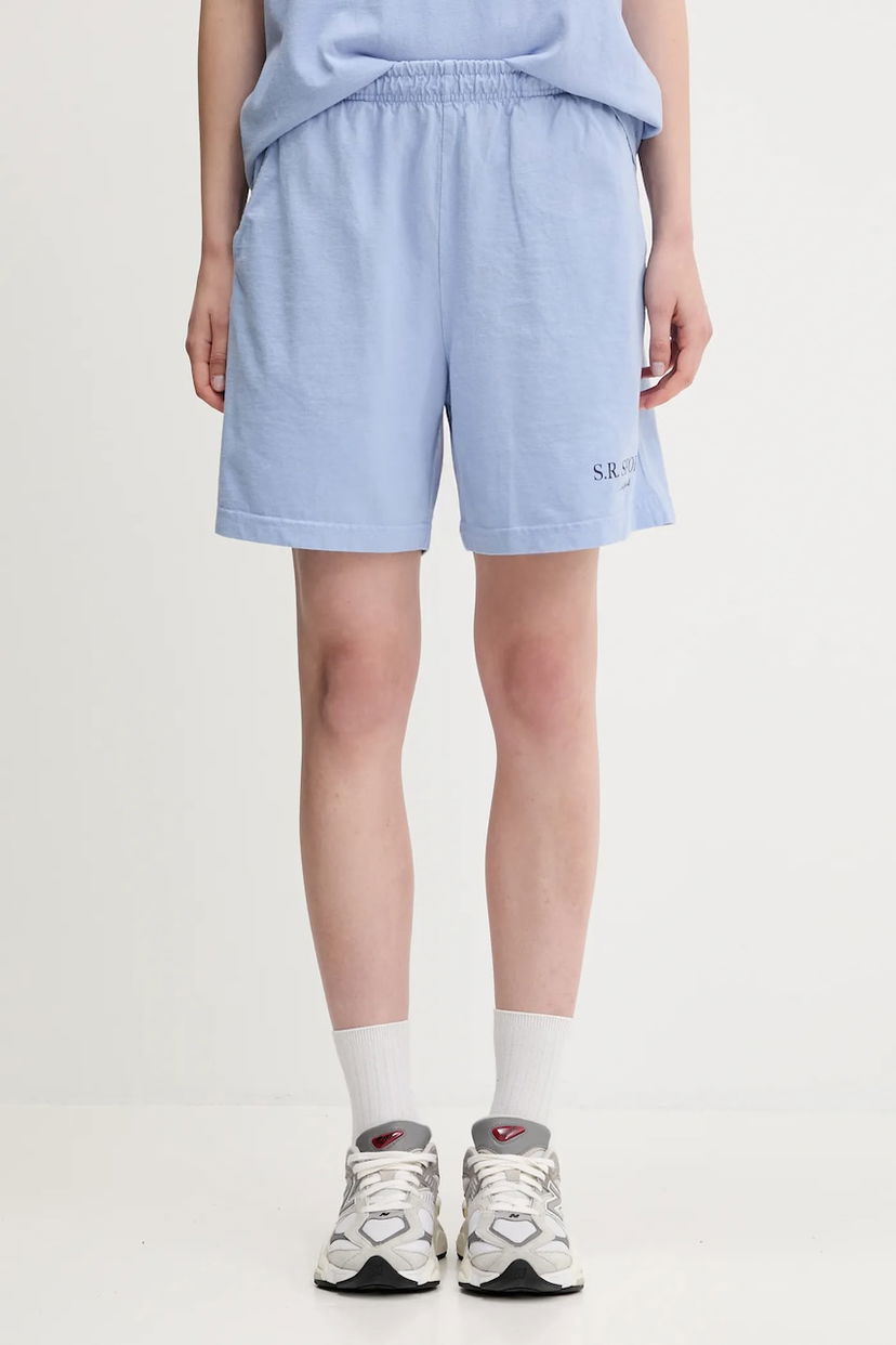 Kratke hlače Sporty & Rich Sporty & Rich Sr Sport Gym High Waist Shorts Plava | SH039612304BL59