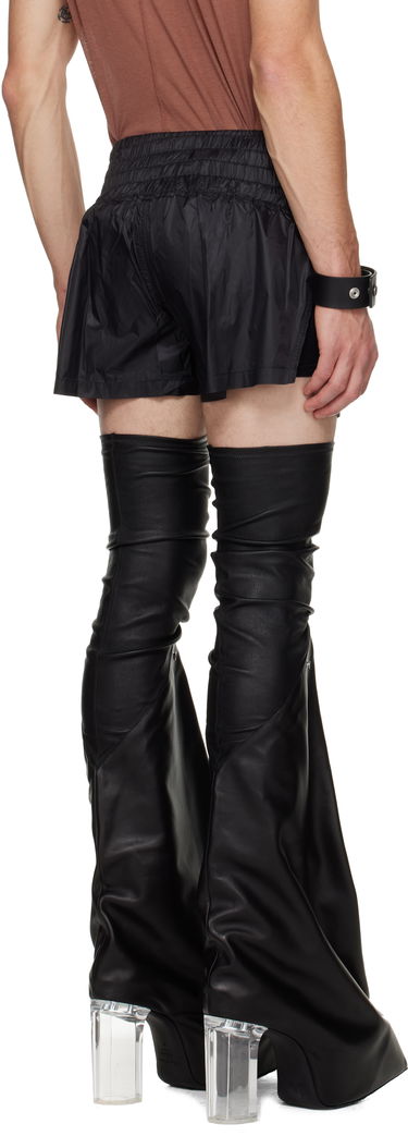 Kratke hlače Rick Owens Concordians Boxing Shorts Crna | RR02E1302 NP, 2