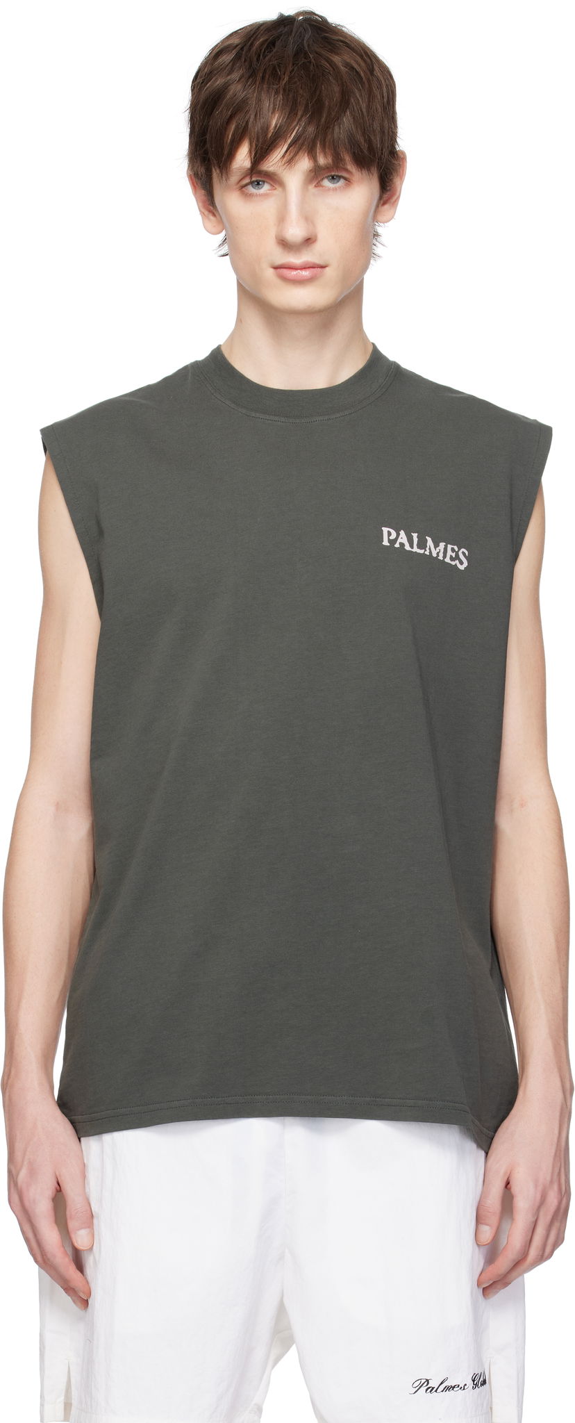 Majica bez rukava Palmes Palmes Rhythm Tank Top Zelena | P10-0048-888