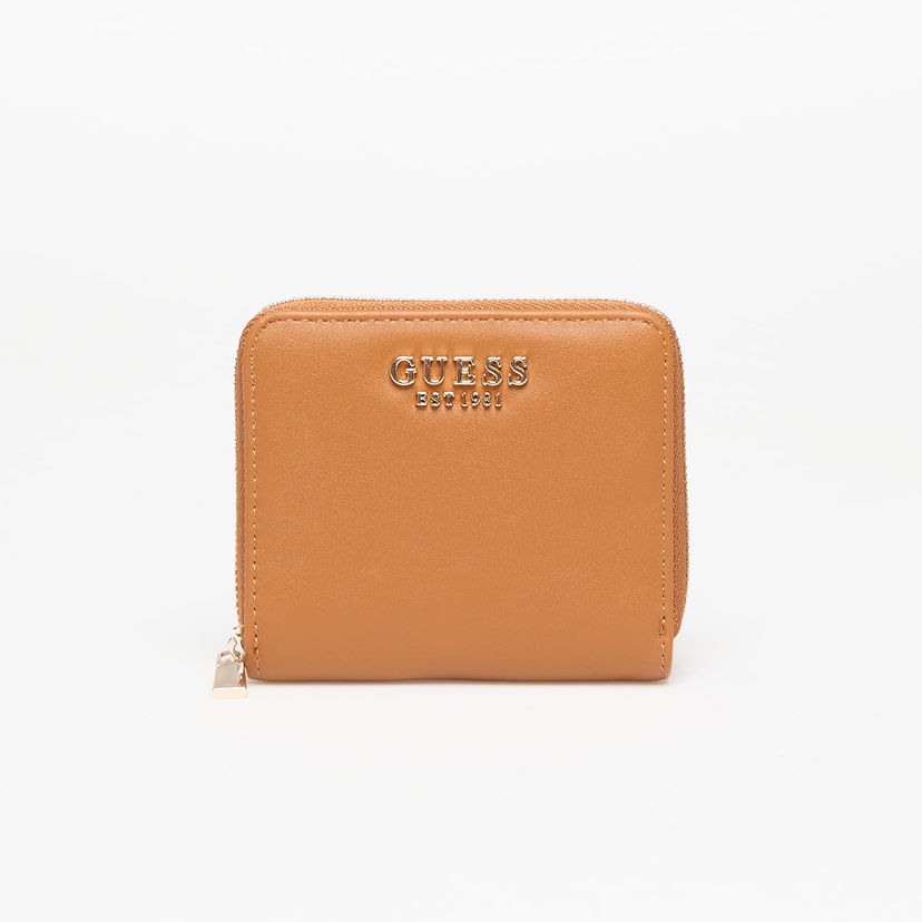 Novčanik GUESS GUESS Talent Small Zip Around Wallet Smeđa | SWNG9669137-CAR