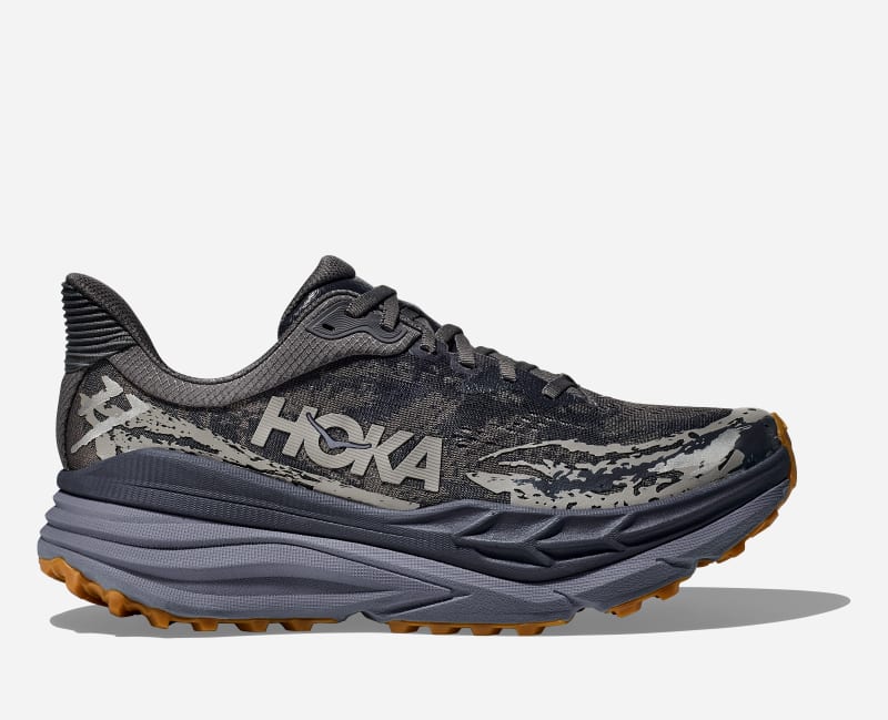 Tenisice i cipele Hoka One One Stinson 7 Trail Siva | 1141530-SRYV