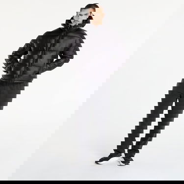 Pernata jakna Urban Classics Hooded Shiny Puffer Jacket Crna | TB7585-00007, 4