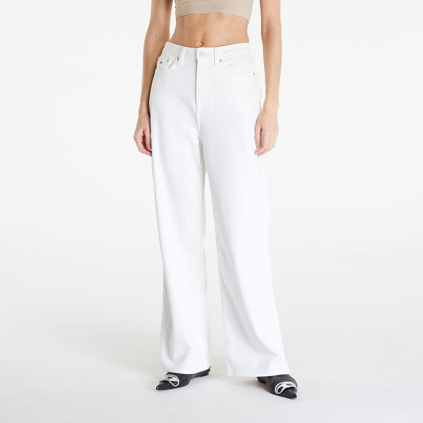 Jeans Tommy Hilfiger Gmd Claire High Rise Wide Jeans White Bijela | DW0DW17766 YBH