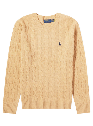 Džemper Polo by Ralph Lauren Wool Cashmere Crewneck Bež | 710876762009