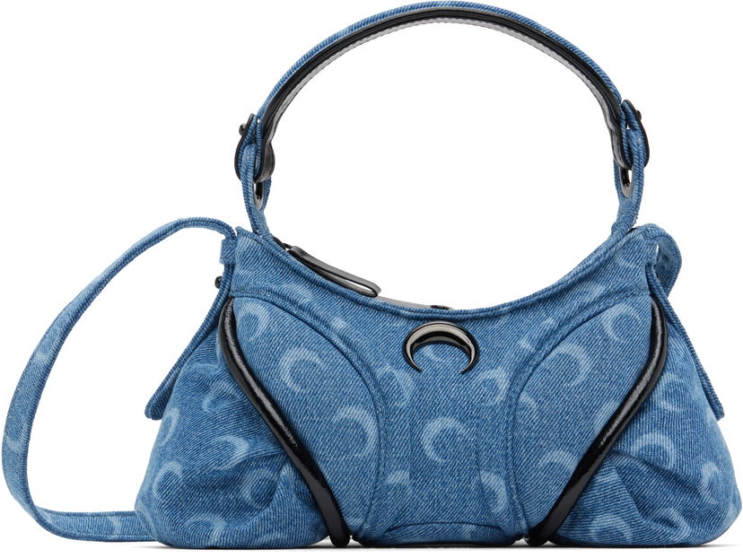 Ručna torbica Marine Serre Mini Denim Bag Plava | WBA006A