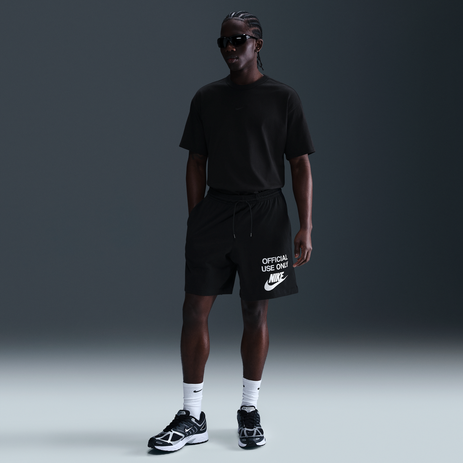 Kratke hlače Nike Club Fleece Shorts Crna | IB8413-010, 0