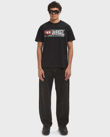 Majica kratkih rukava Diesel T-Shirt Norm Crna | A19436-0PLAT-9XX, 1