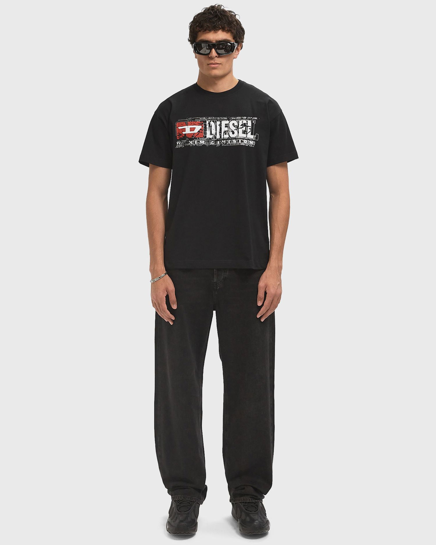 Majica kratkih rukava Diesel T-Shirt Norm Crna | A19436-0PLAT-9XX, 1