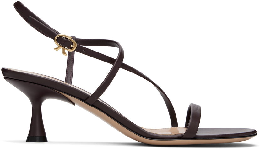 Dodaci Gianvito Rossi Gianvito Rossi Strappy 55 Heeled Sandals Tamnocrvena | G32225-55LAC-VGI