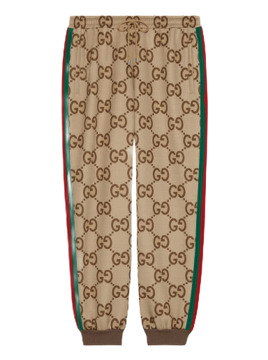 Hlače Gucci Light Neoprene Pants Smeđa | 715192 XJETI 2270