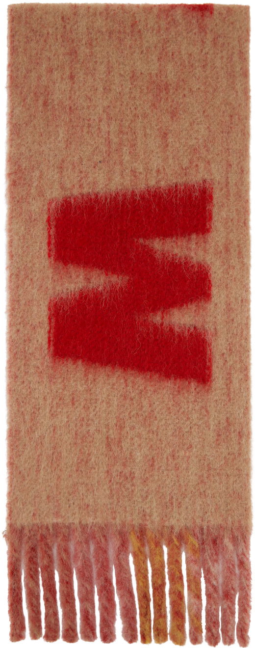 Šal Marni Logo Scarf Narančasta | SCZC0063A0 UAW017