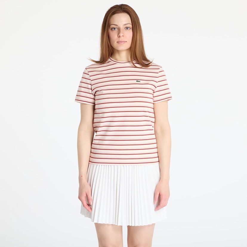 Majica kratkih rukava Lacoste LACOSTE Striped T-Shirt Ružičasta | TF0352 FYI