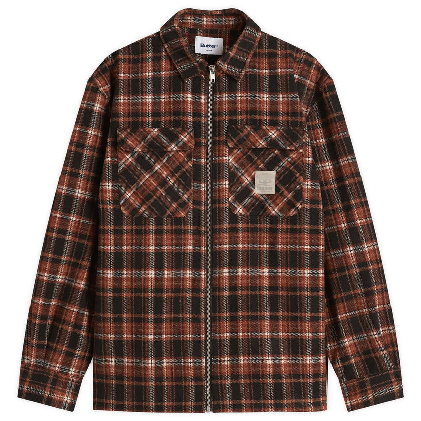 Jakna Butter Goods Woods Shirt Jacket Smeđa | BG253601-Sun