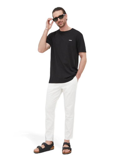 Majica kratkih rukava BOSS Cotton T-Shirt Crna | 50466158