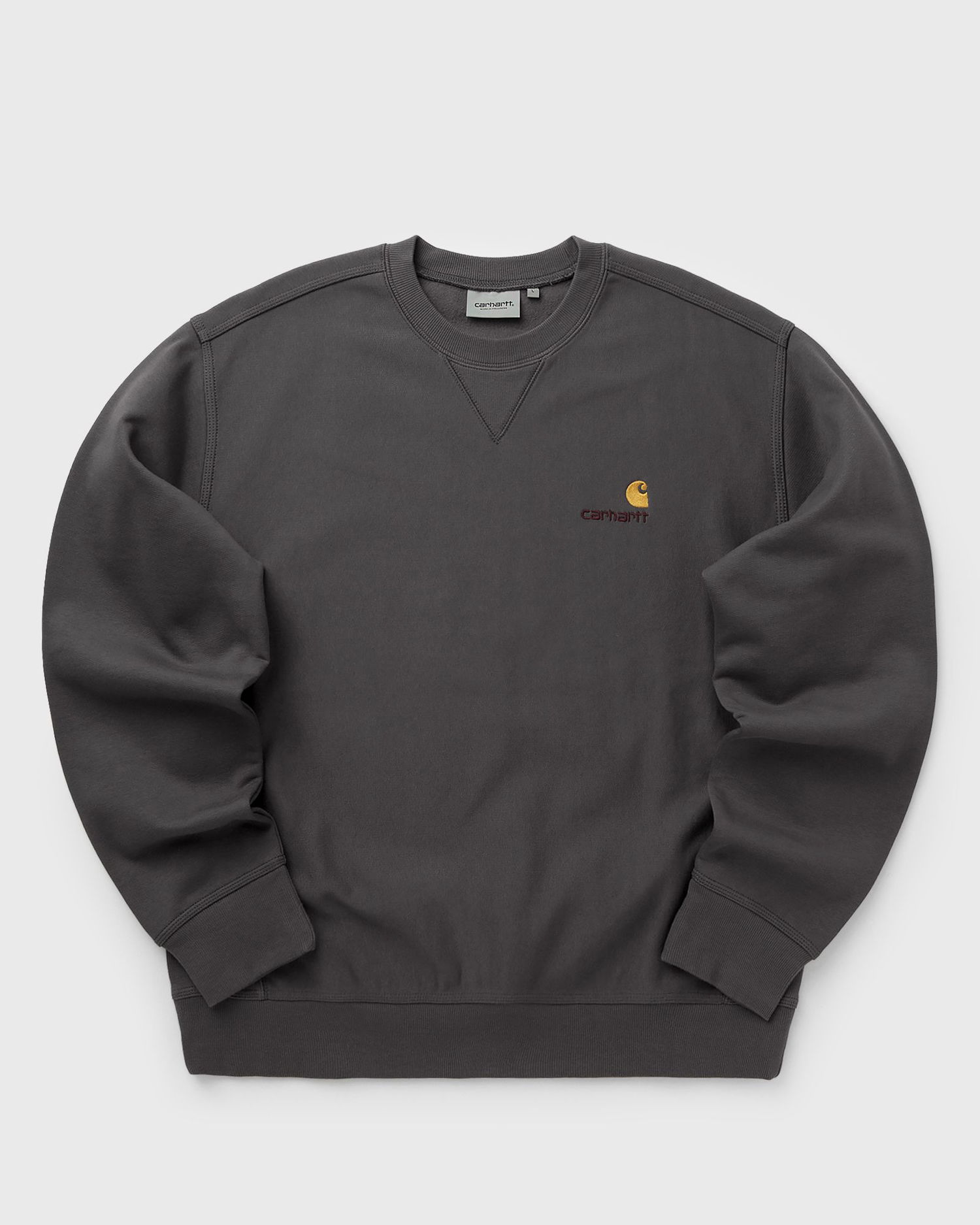 Dukserice Carhartt WIP American Script Sweatshirt Siva | I025475-33C.XX, 0