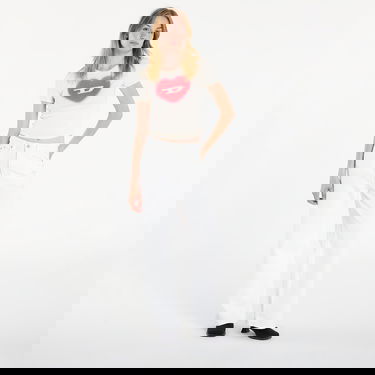 Majica kratkih rukava Diesel Diesel T-Ele T-Shirt Bijela | A12836_0SQAD 1AM, 3