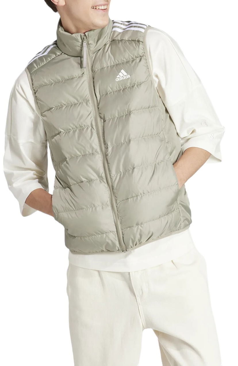Jakna adidas Performance adidas Sportswear Sportswear Essentials 3-Stripes Light Down Siva | is1285